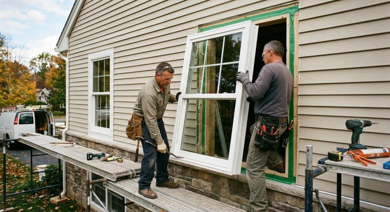 Awning Windows Installation in Nashua, NH